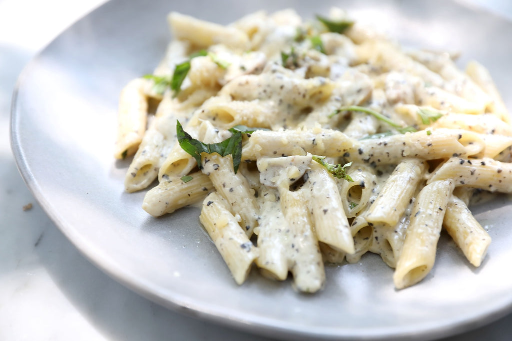 How to Cook Creamy Garlic Penne Pasta